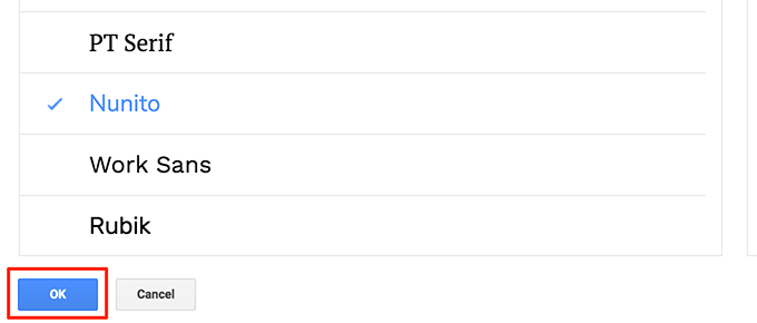 use-font - Online Tech Tips Use The Fonts Menu To Find & Use More Fonts image 3 - use-font
