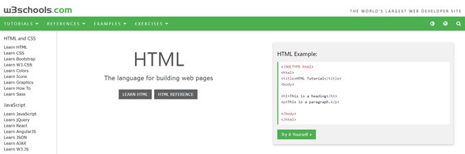 w3schools - Online Tech Tips W3schools image - w3schools