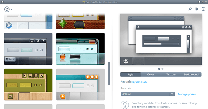 windowblinds - Online Tech Tips Desktop Customization Tools image 2 - windowblinds