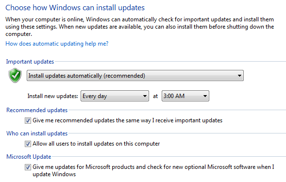 windows 7 updates - Online Tech Tips Update Your PC image 2 - windows 7 updates