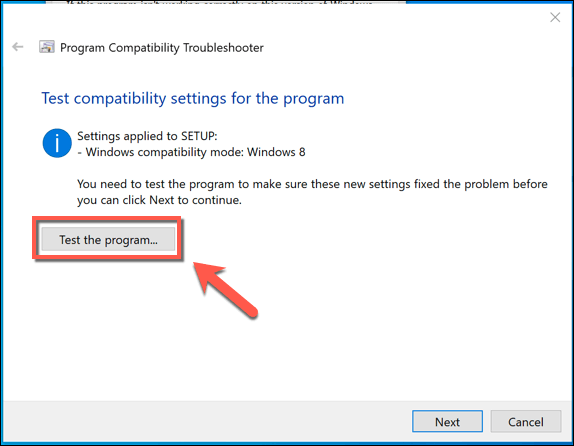 Windows-Compatibility-Troubleshooter-Test - Online Tech Tips Using Windows Compatibility Mode image 5 - Windows-Compatibility-Troubleshooter-Test
