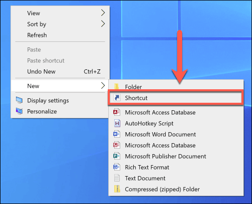 Windows-Create-Shortcut-Menu - Online Tech Tips How to Run Steam as Admin on Windows image 3 - Windows-Create-Shortcut-Menu