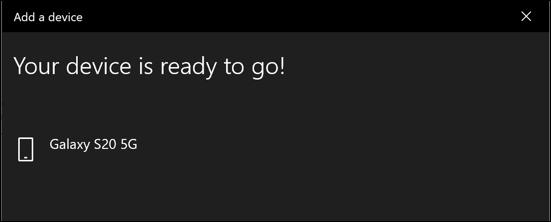 Windows-Successful-Pairing - Online Tech Tips Pairing Bluetooth Devices On Windows image 4 - Windows-Successful-Pairing